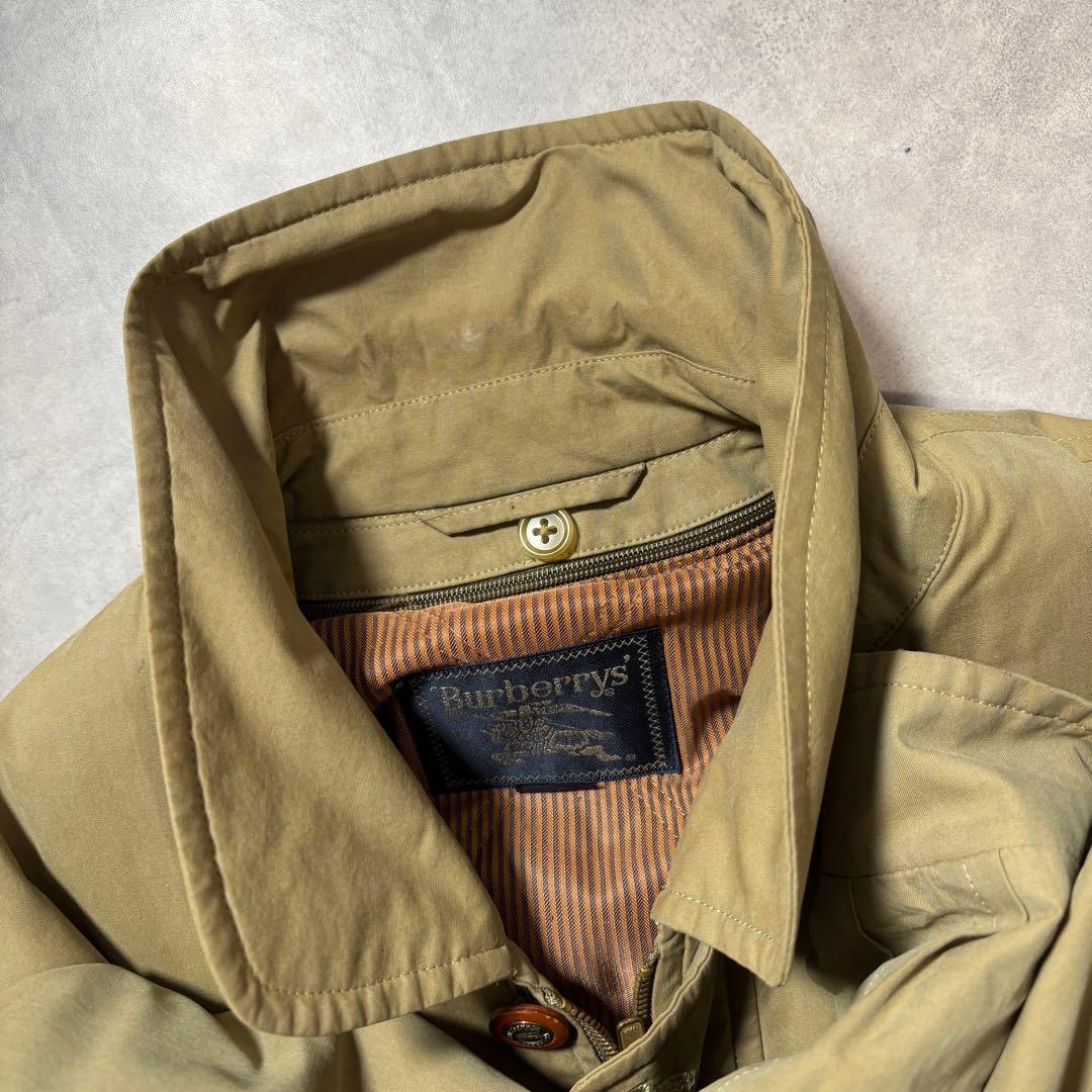 古着 90s BURBERRY ハーフコート フィールドジャケット ハンティング