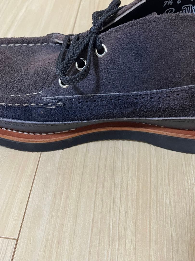 ラッセルモカシン Foober別注　チャッカブーツ　トリプルヴァンプ　US7.5