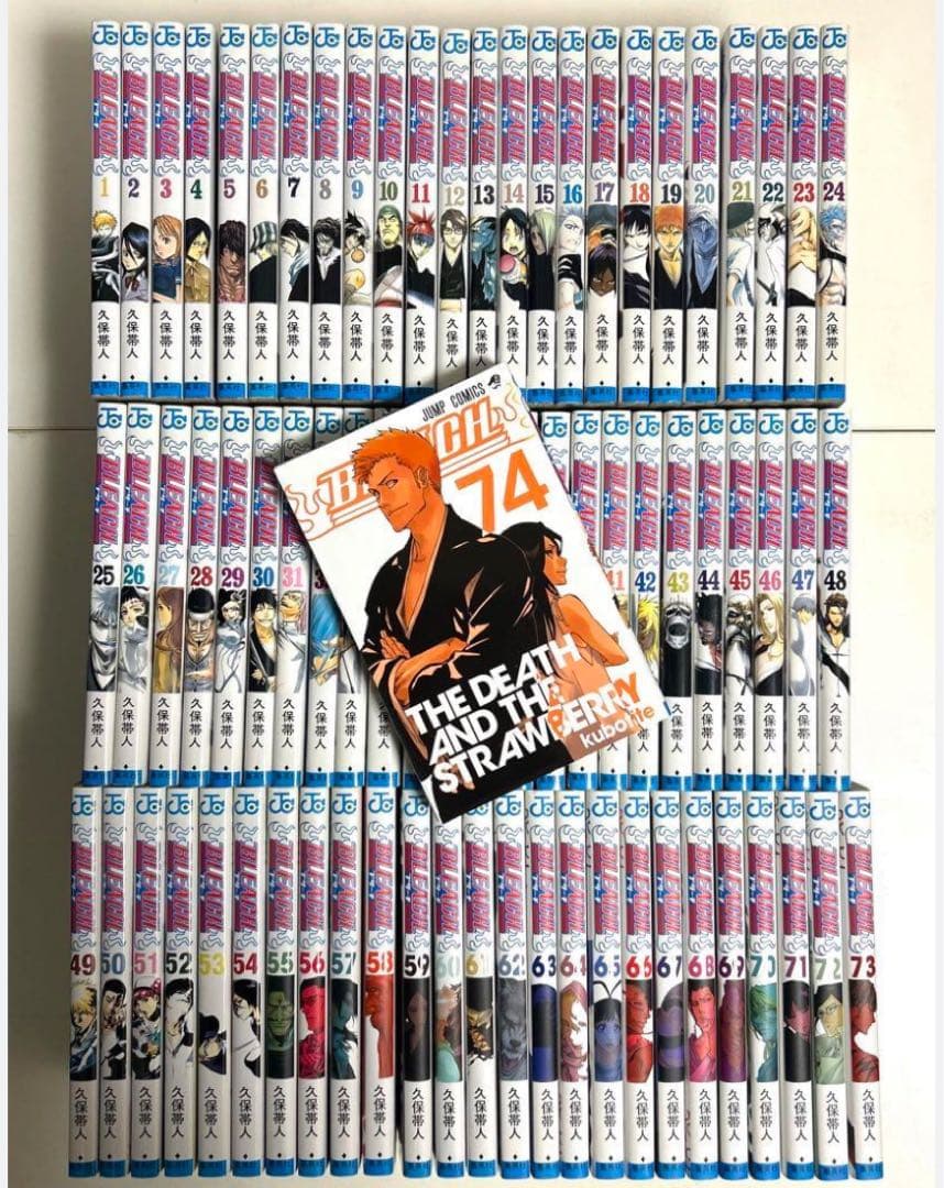 BLEACH 全巻セット + BURN THE WITCH＋小説＋mails