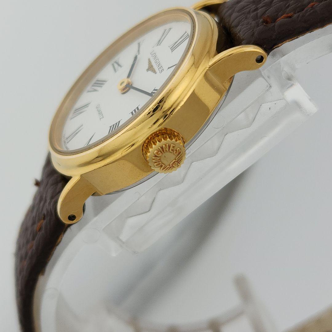 ​【極美品・電池交換済】LONGINES ロンジン 新品ベルト 純正尾錠 稼働品
