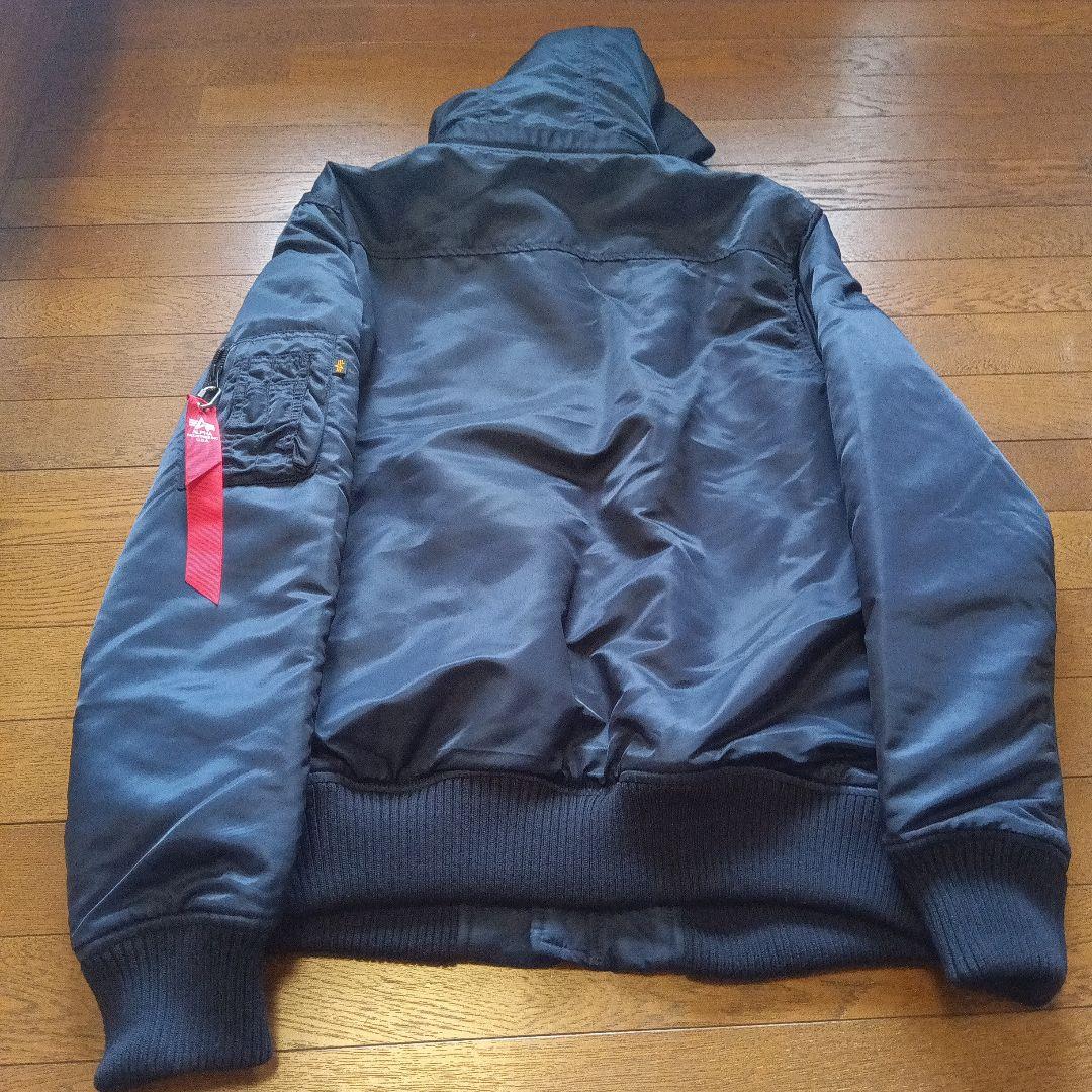 ALPHA INDUSTRIES ネイビー MA-1フライトジャケット