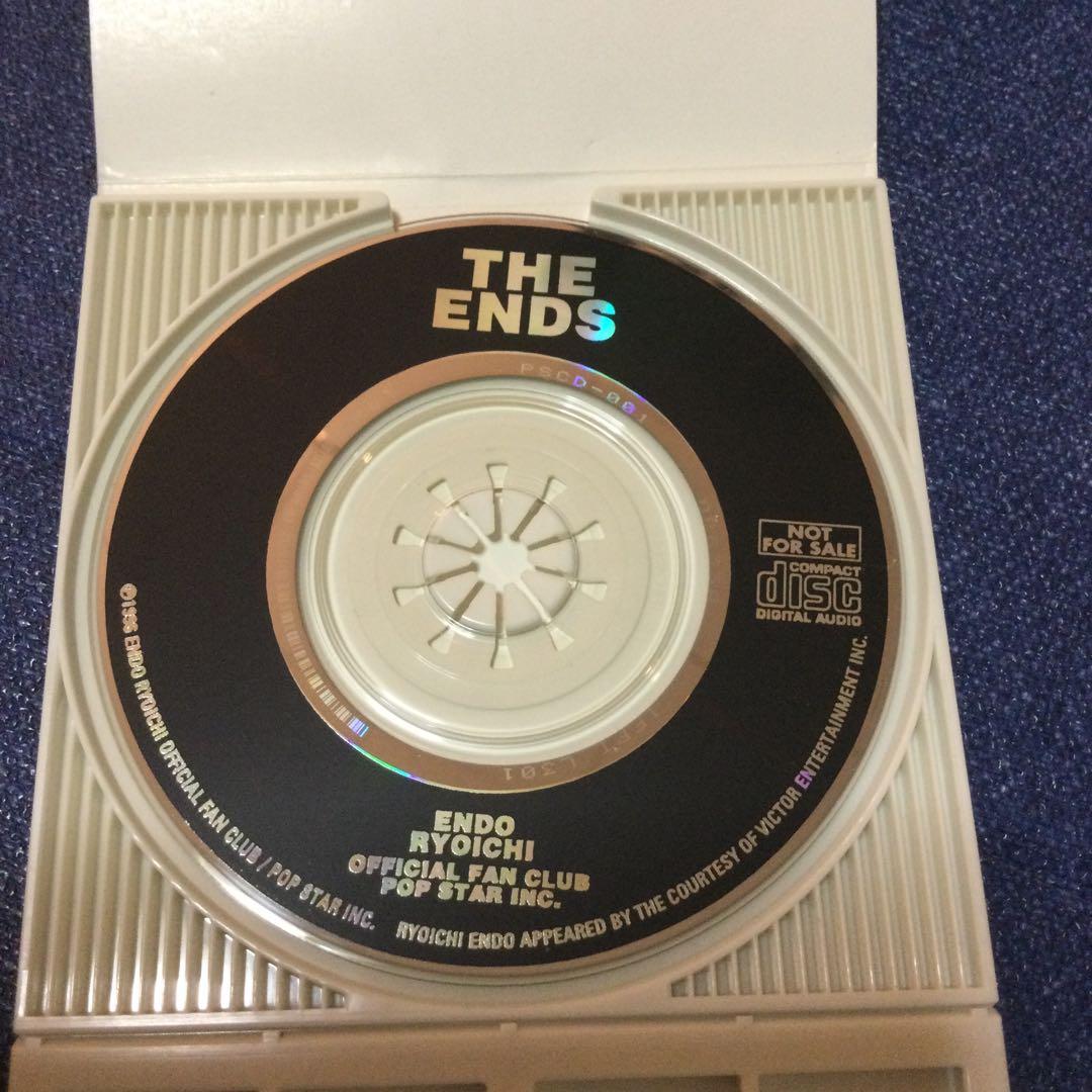 遠藤遼一 ファンクラブ限定 ENDS ソフトバレエ 8センチ8cmシングル短冊