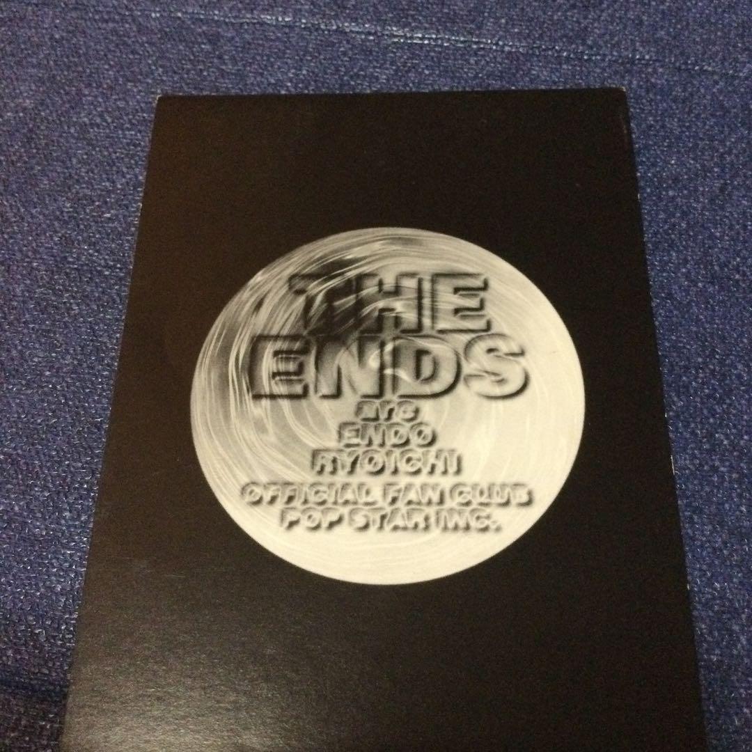 遠藤遼一 ファンクラブ限定 ENDS ソフトバレエ 8センチ8cmシングル短冊