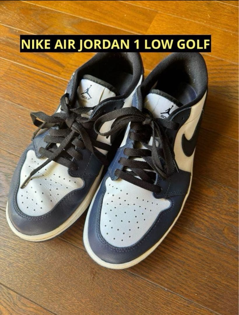 シューズ(男性用) Air jordan 1 low golf 26.5 midnight navy