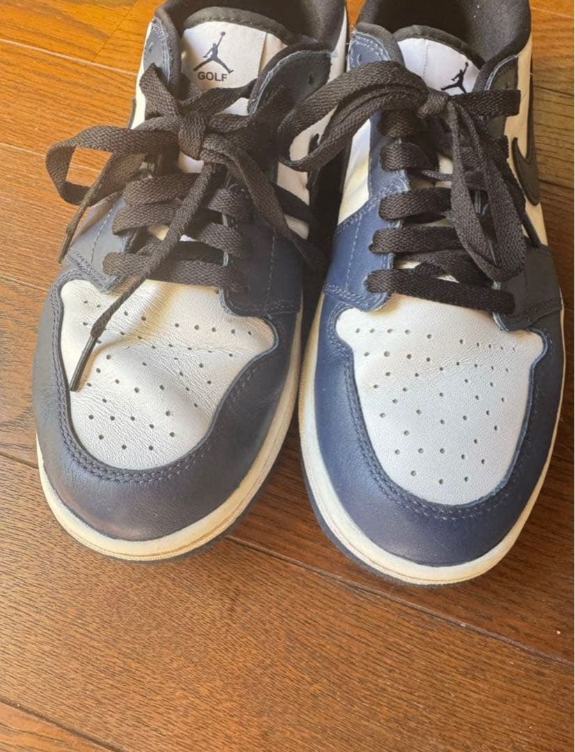 シューズ(男性用) Air jordan 1 low golf 26.5 midnight navy
