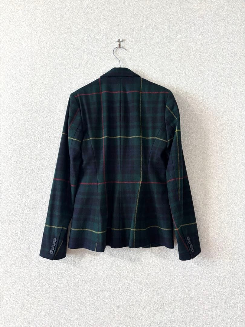 美品　ラルフローレン　タータンチェック　ブラックウォッチ　ウール　ジャケット