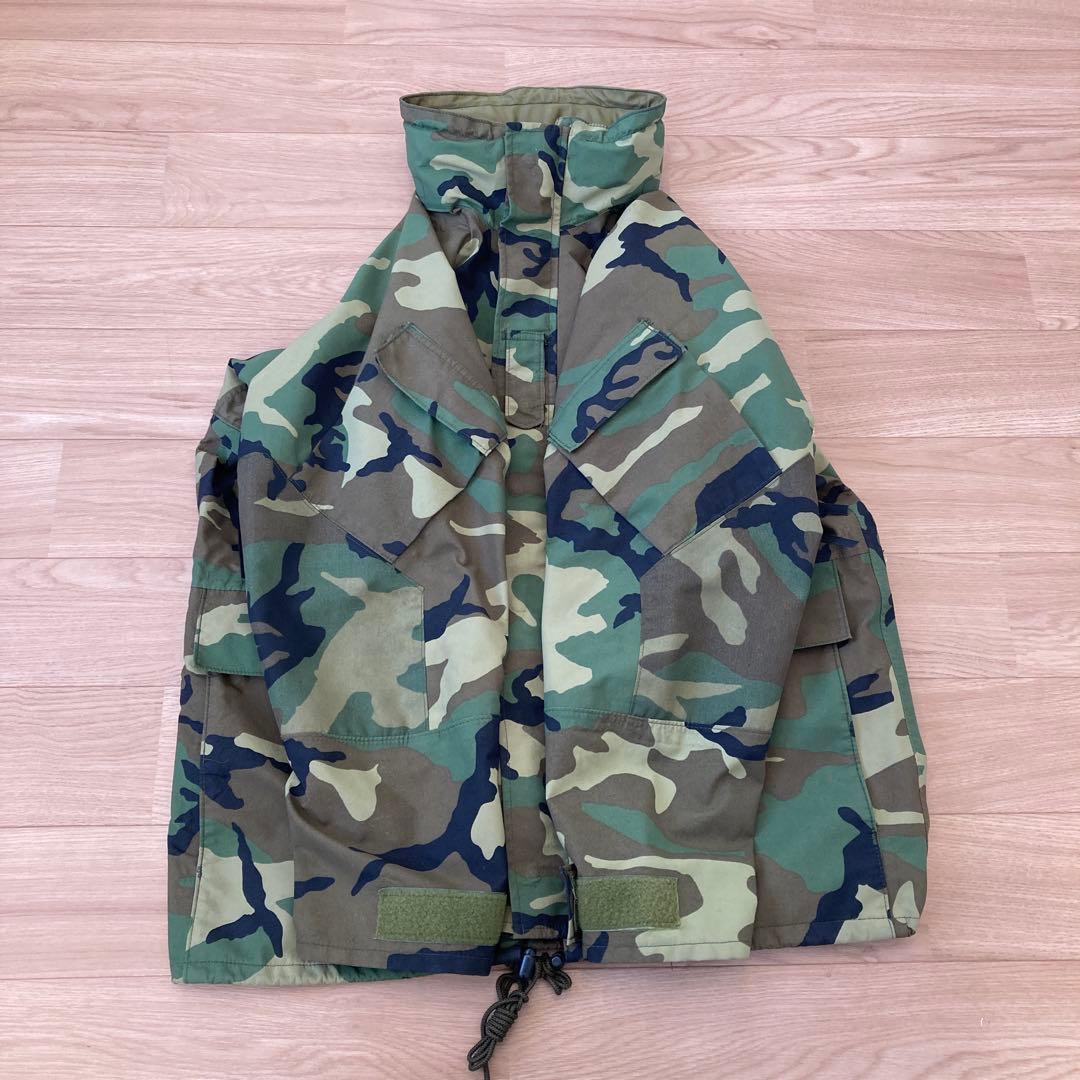 ECWCS gen2 米軍実物 ゴアテックス　パーカー　ウッドランドカモ　M-R