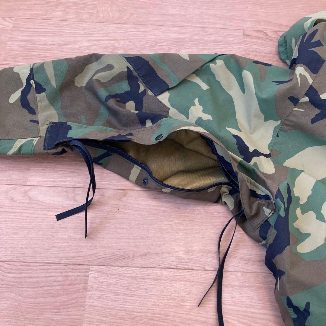 ECWCS gen2 米軍実物 ゴアテックス　パーカー　ウッドランドカモ　M-R