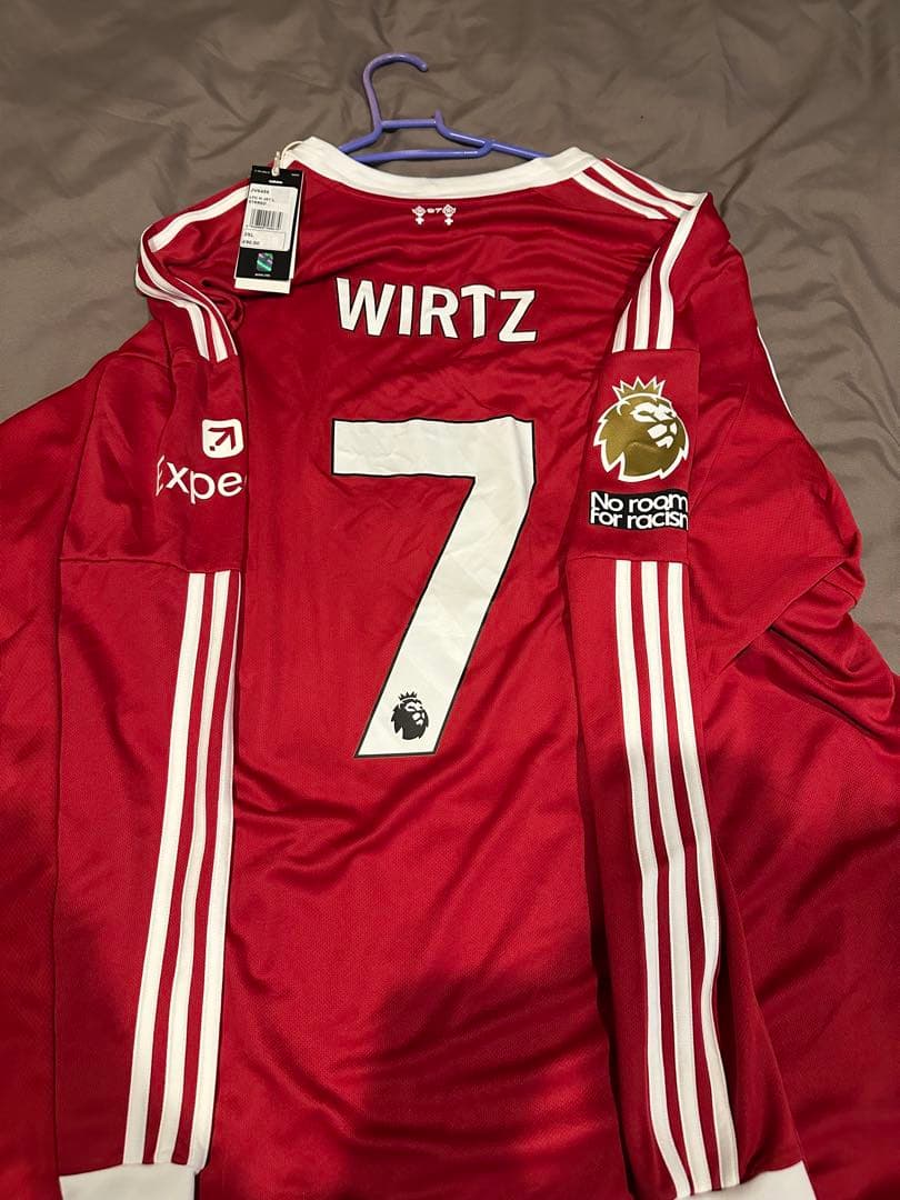 [正規品]リバプール・ホームユニ・長袖•7WIRTZ