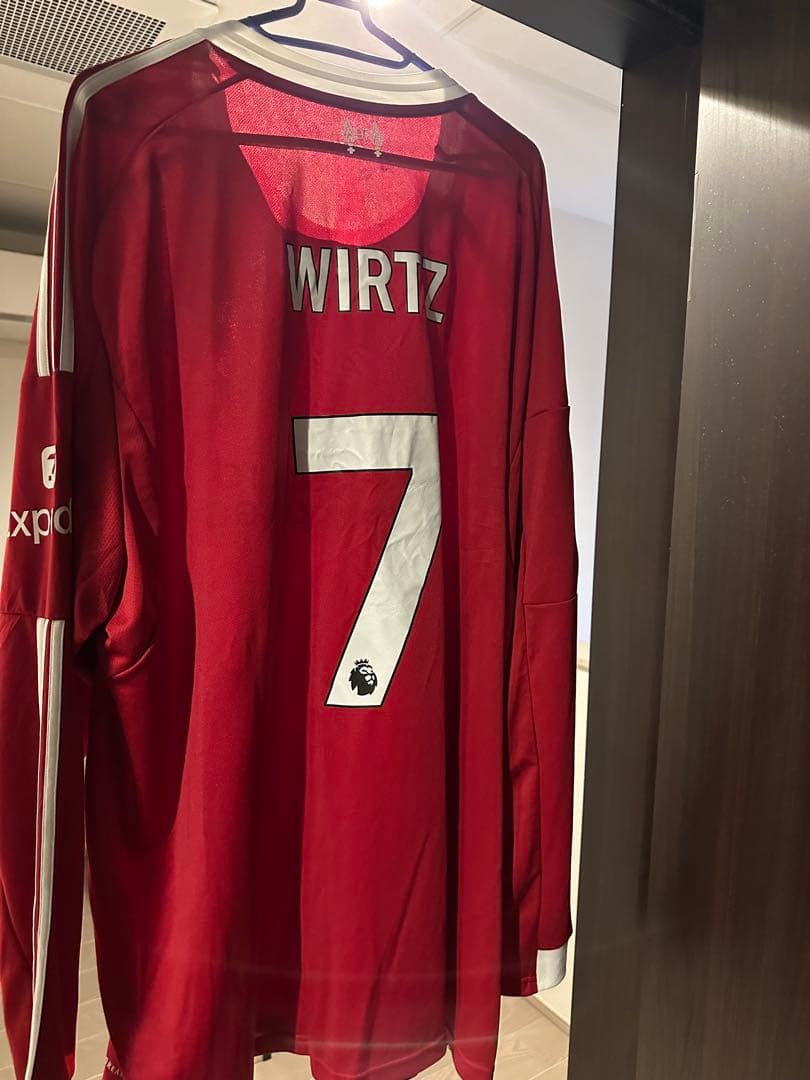 [正規品]リバプール・ホームユニ・長袖•7WIRTZ