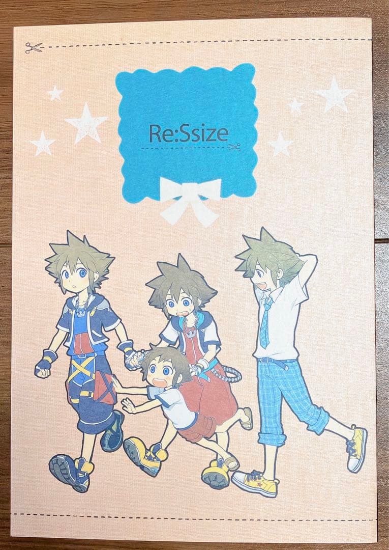 キングダムハーツ　再録本　同人誌　リクソラ　陸空　Re:Ssize RSsize