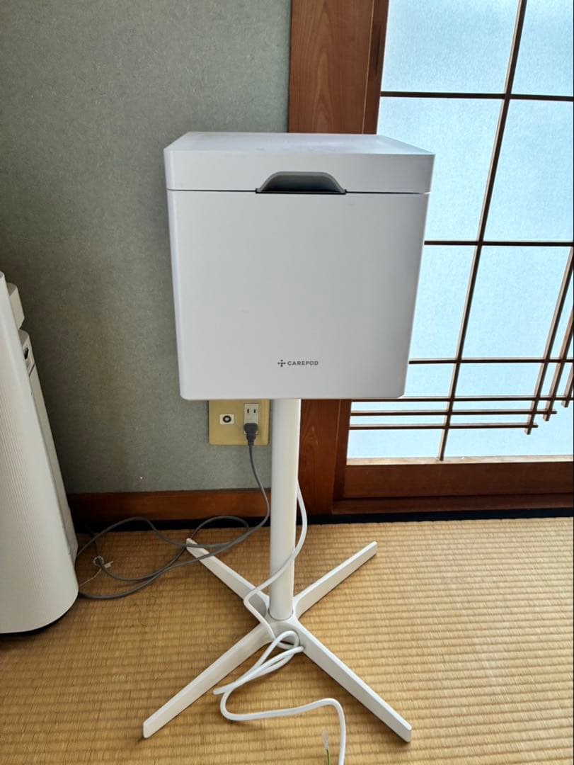 低音スチーム式ステンレス加湿器　⭐︎ケアポッド