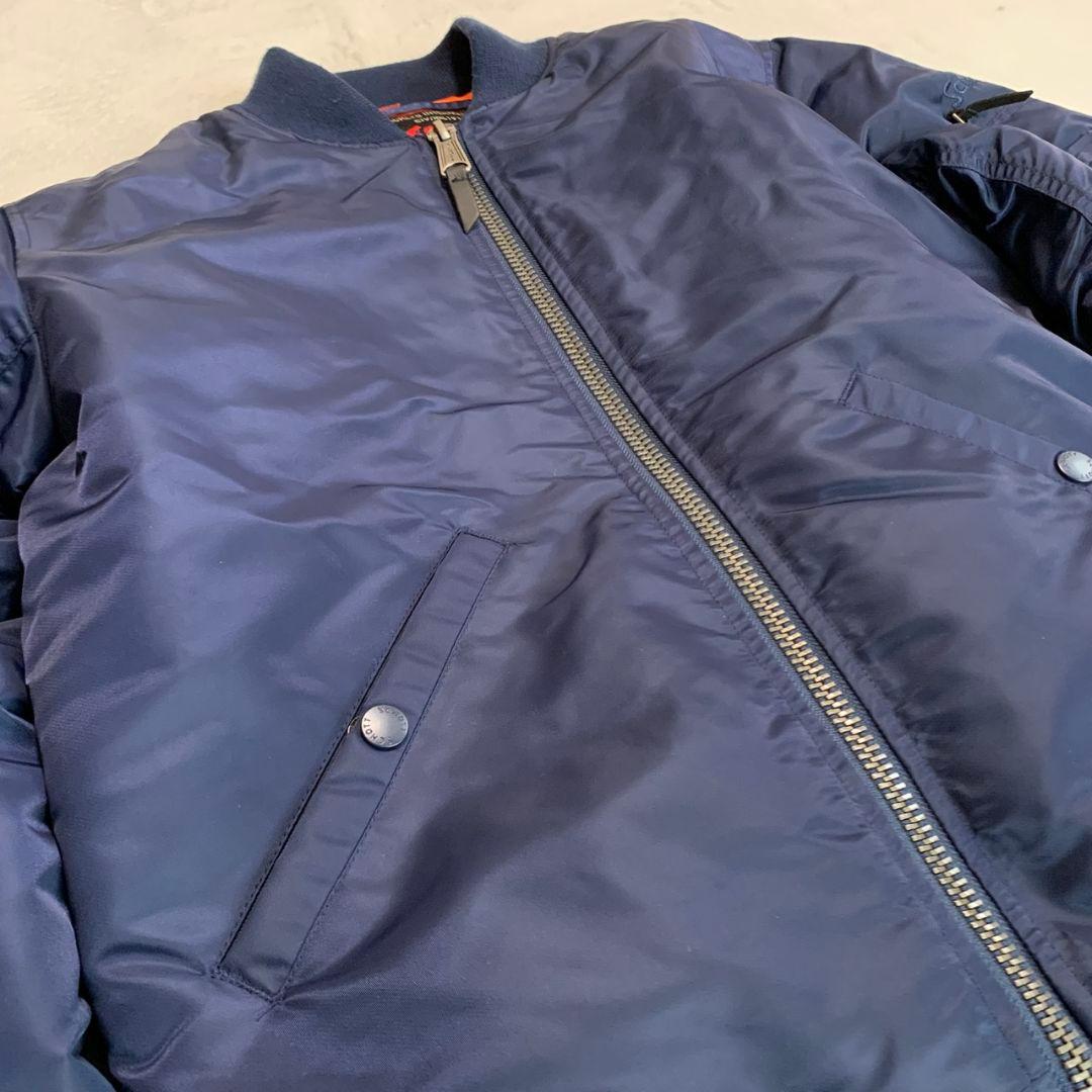 1/19まで【美品】Schott フライトジャケット MA-1 ネイビー XS