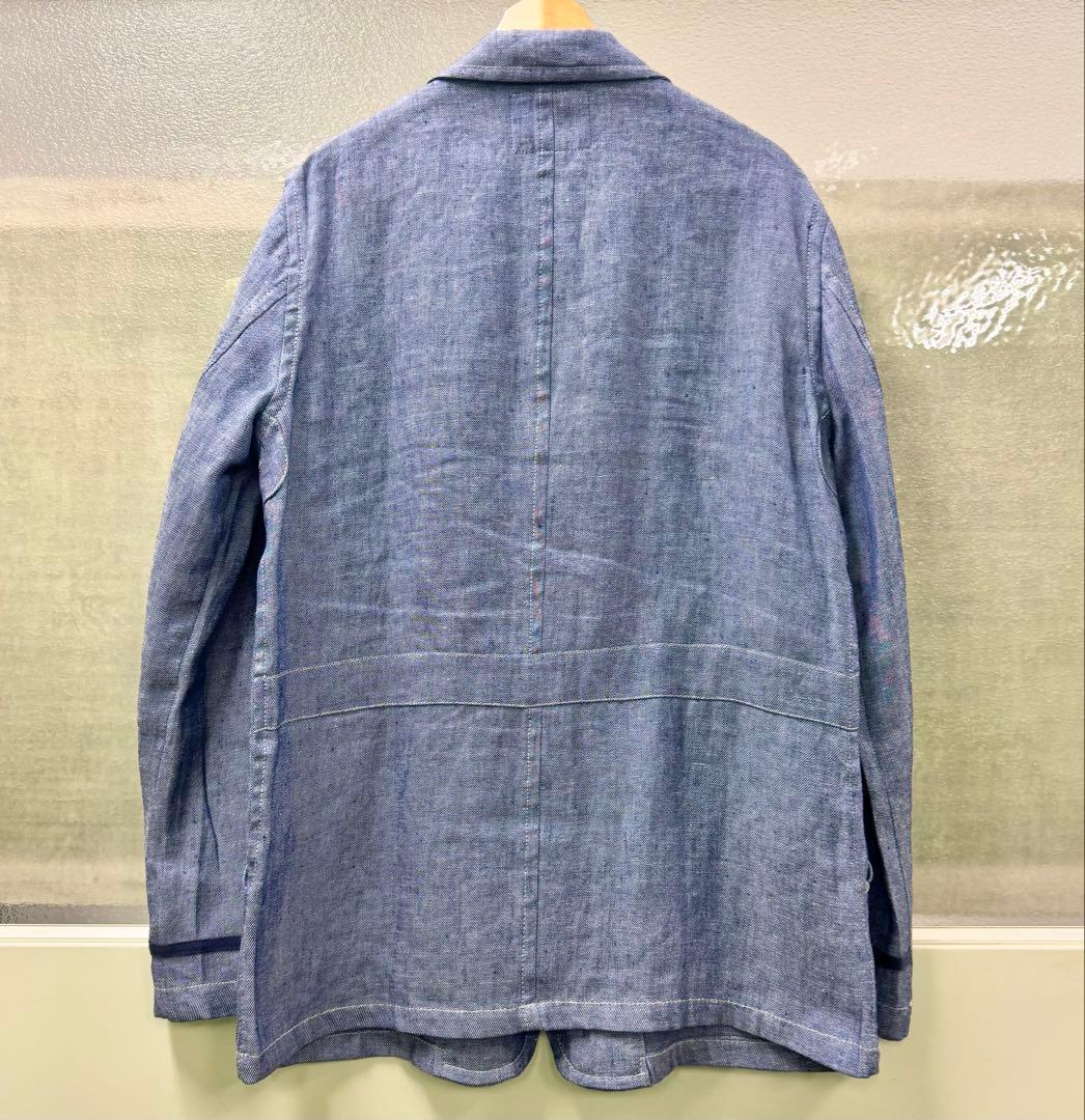 Nigel Cabourn AUTHENTICリネンデニムジャケット50 UK製