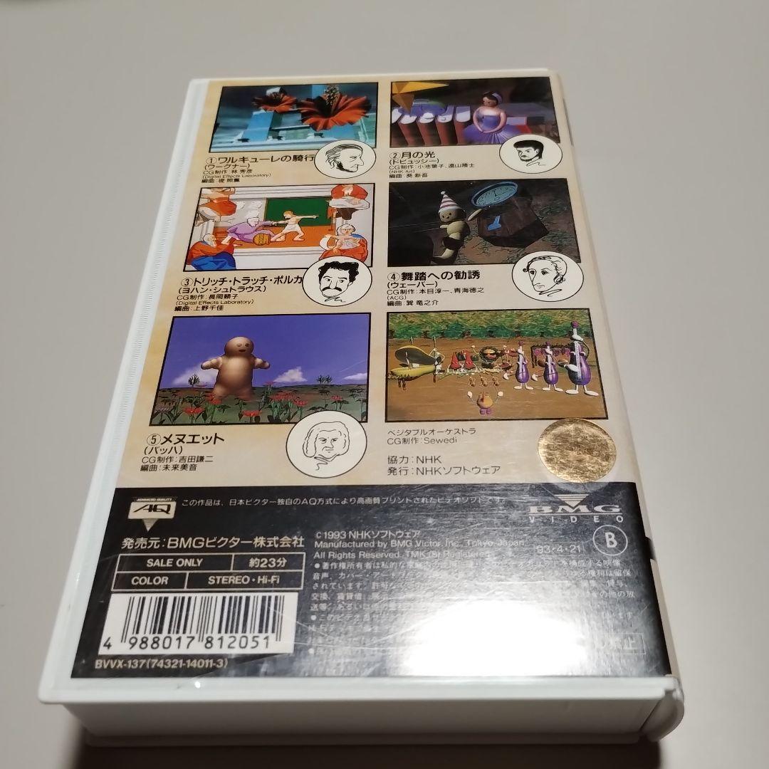VHS　NHK　音楽ファンタジーゆめ　第5巻　中古