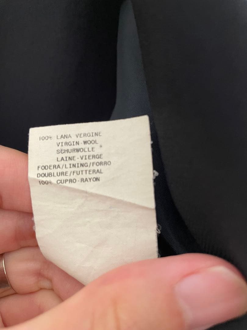 Emporio Armani セットアップ ブラック 54 XL