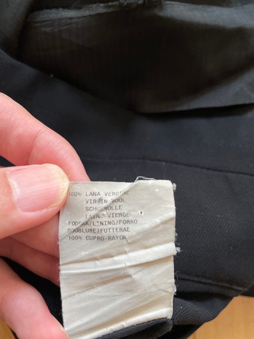 Emporio Armani セットアップ ブラック 54 XL