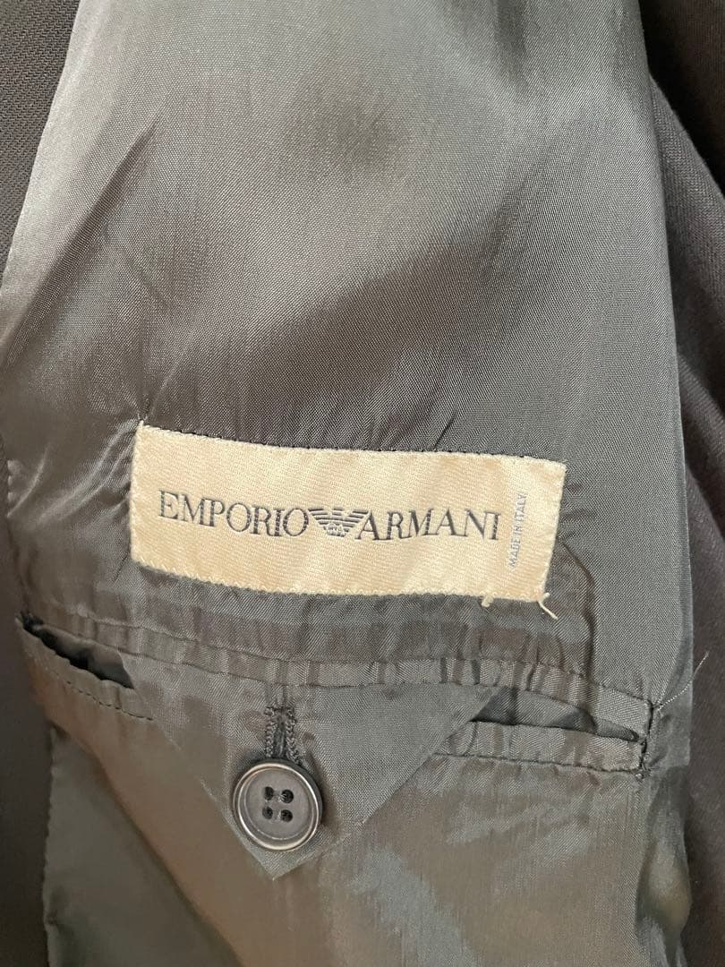 Emporio Armani セットアップ ブラック 54 XL