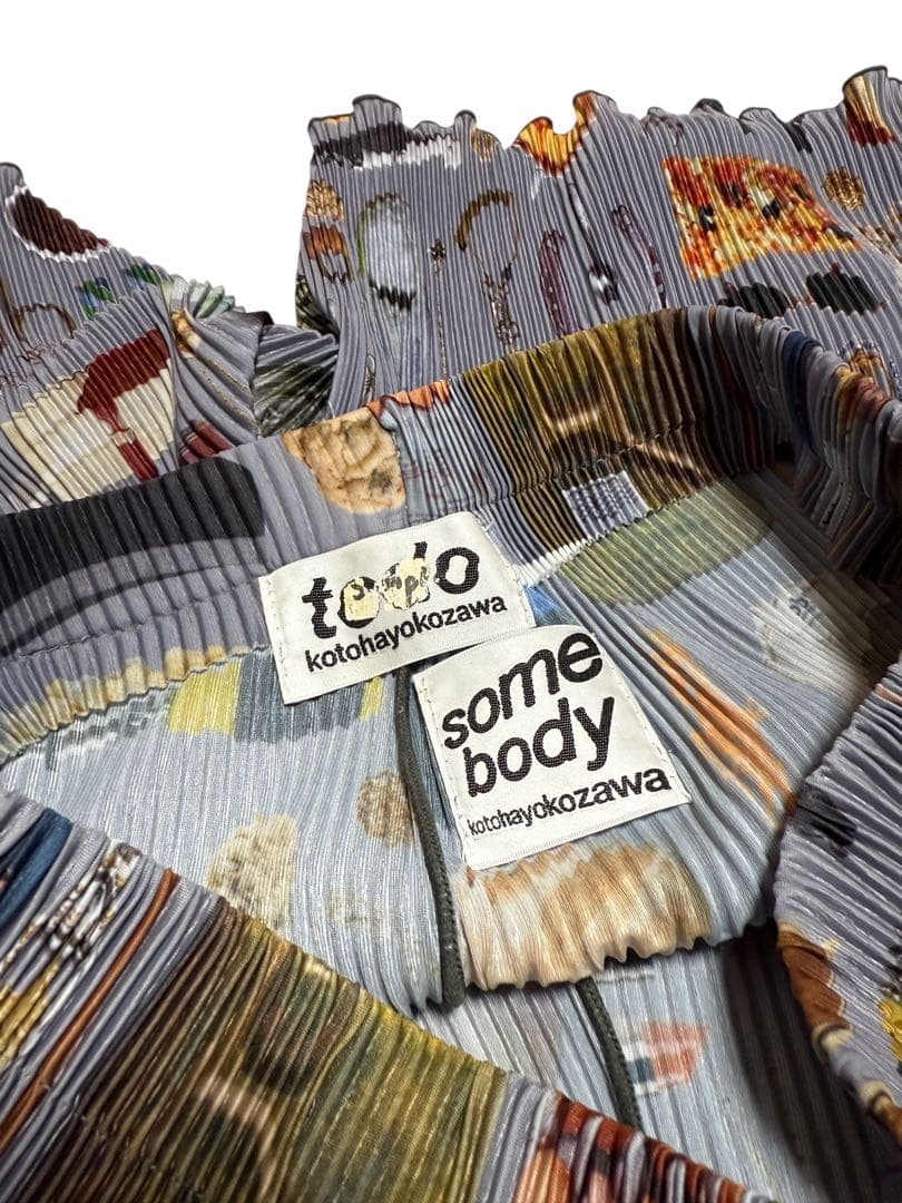 somebody kotohayokozawa todo プリーツパンツ