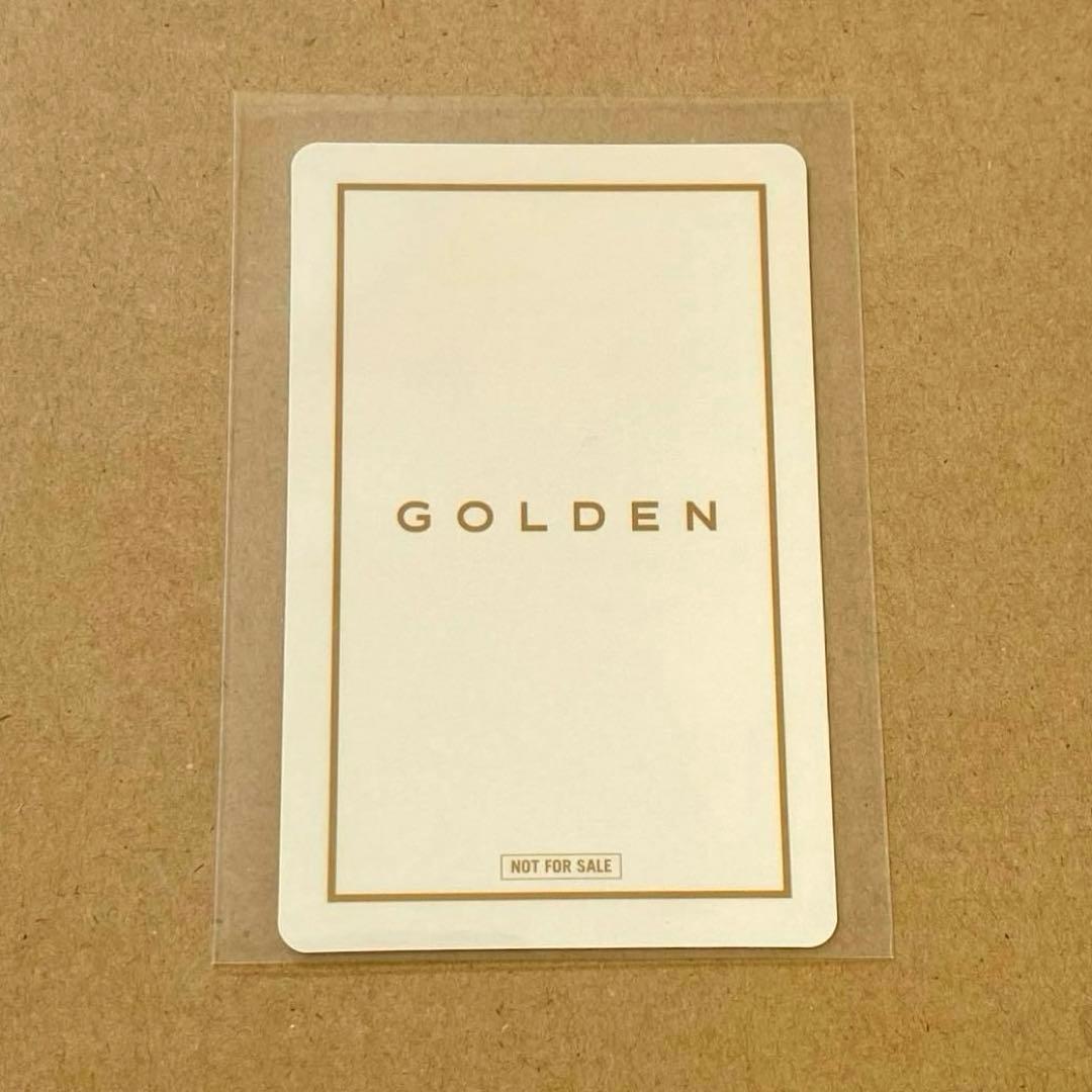 JUNGKOOK GOLDEN ユニバ ラキドロ トレカ グク