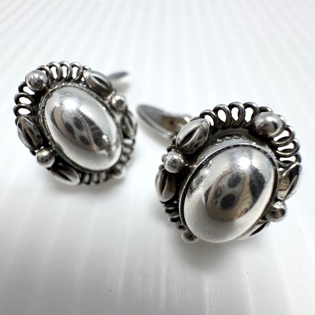 正規品   925 17 カフスボタン SILVER