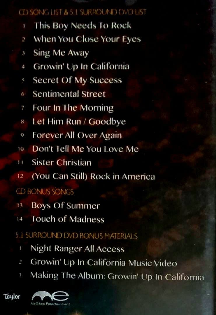 ナイト・レンジャー/24ストリングス&ア・ドラマー～ライヴ&アコースティック!!