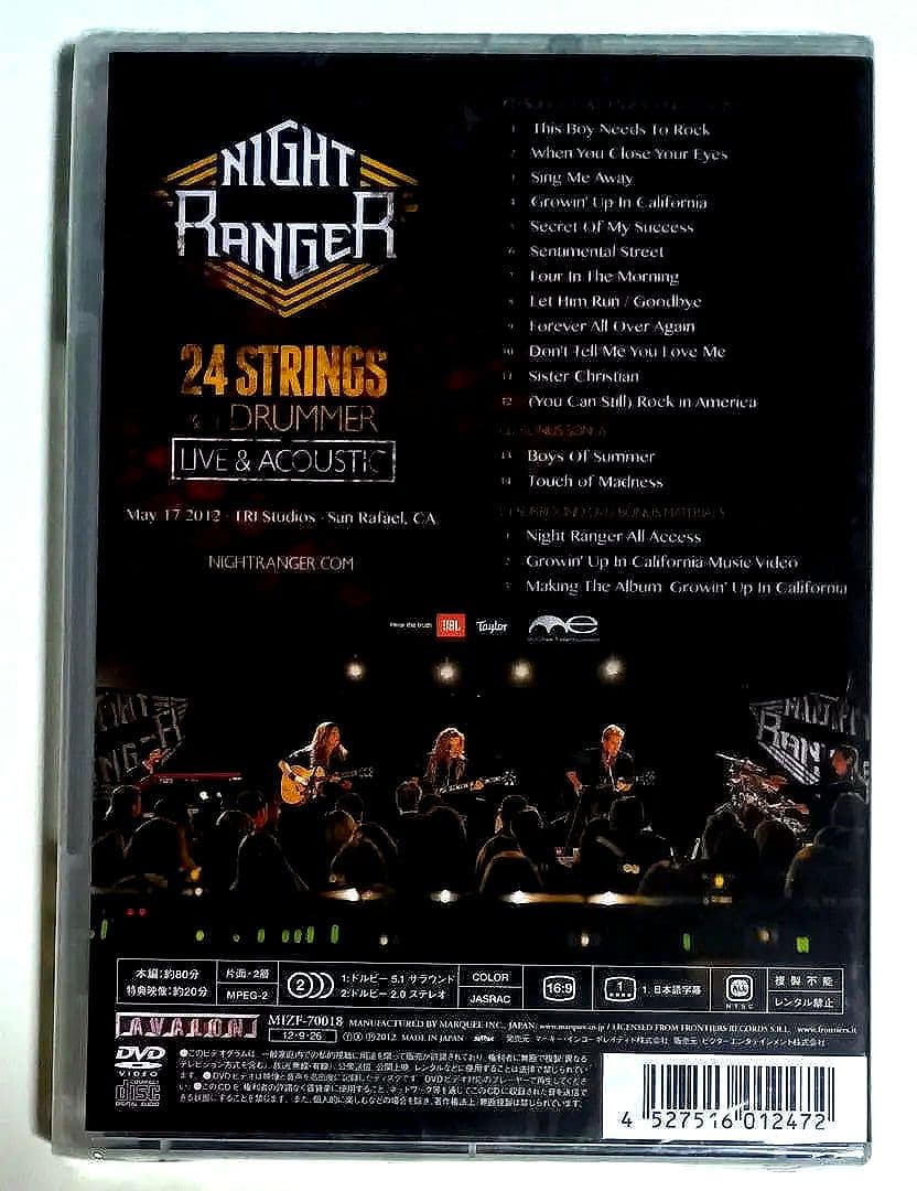 ナイト・レンジャー/24ストリングス&ア・ドラマー～ライヴ&アコースティック!!