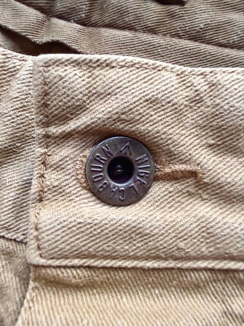 Nigel Cabourn ナイジェルケーボン　厚手コットンパンツ36 ベージュ