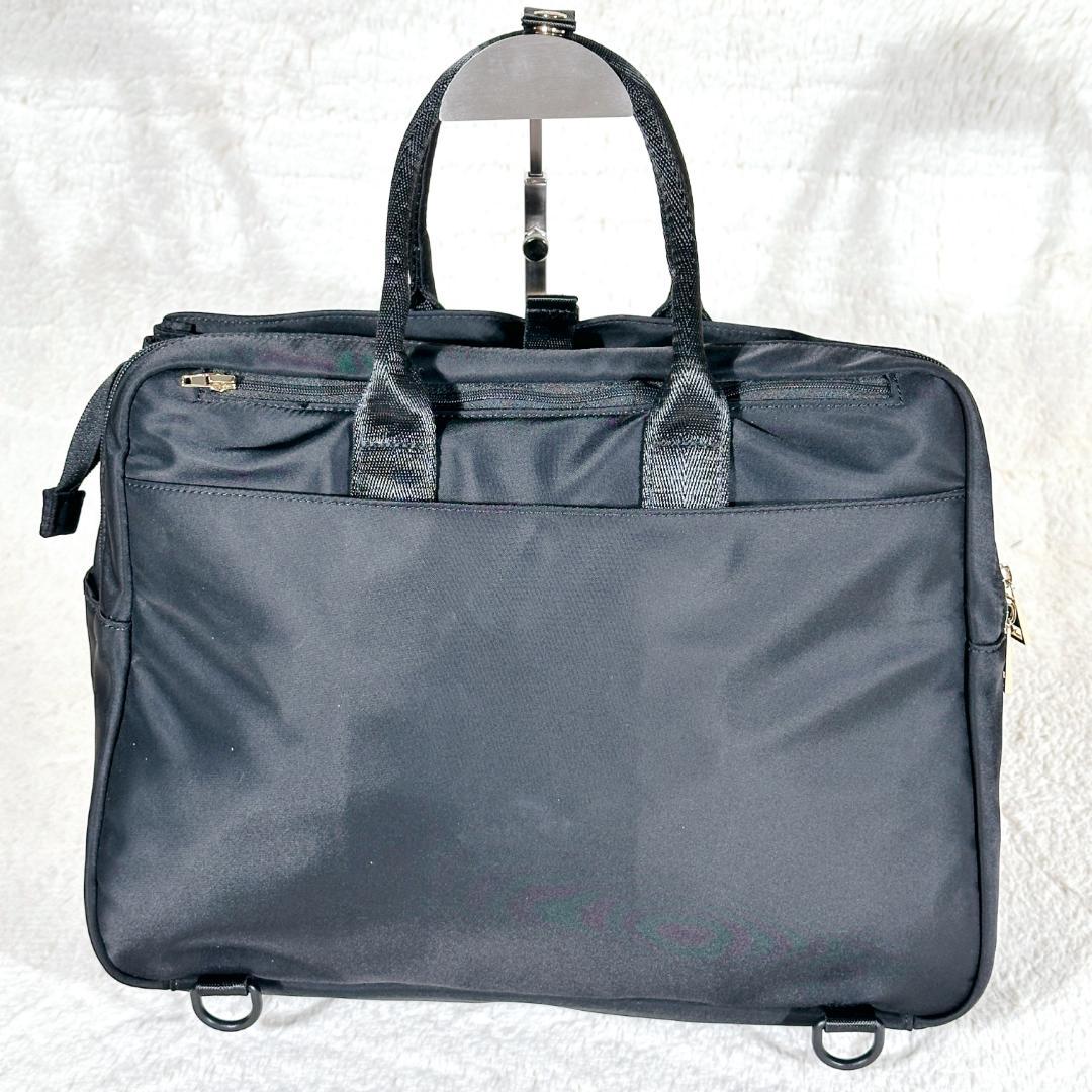 【 美品】セレーンエテール ナイロン 3way ビジネスバッグ A4収納 黒