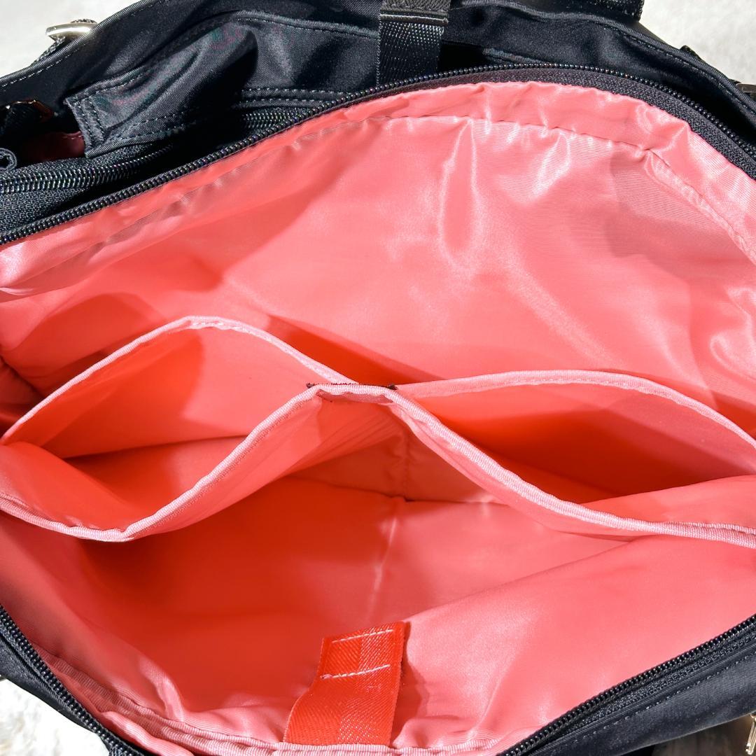 【 美品】セレーンエテール ナイロン 3way ビジネスバッグ A4収納 黒