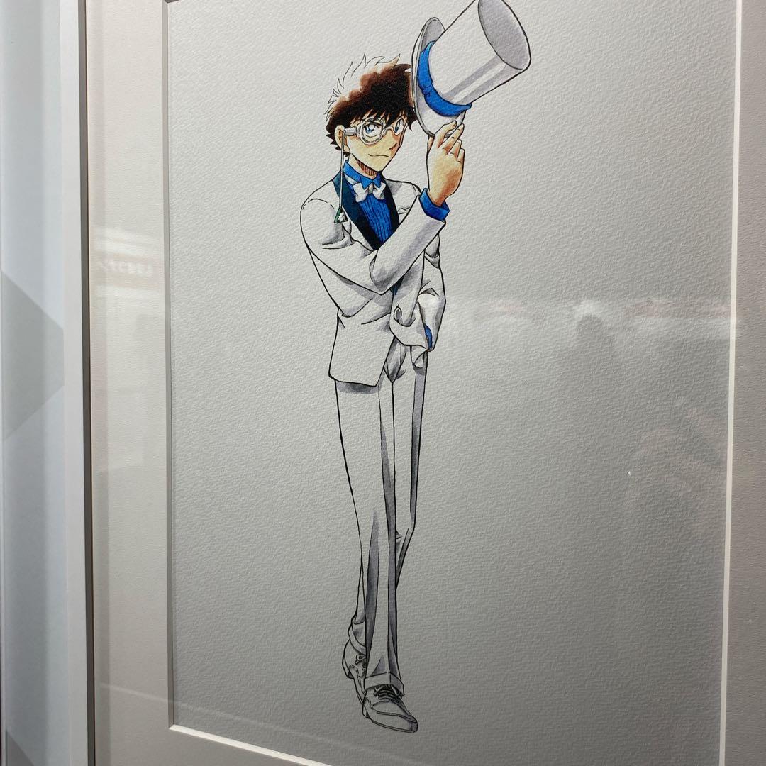 コナン展怪盗キッド複製原画⭐️日本限定品⭐️名探偵コナン展！名偵探柯南展30周年