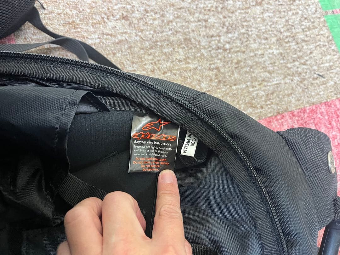 Alpinestars バックパック リュック　ブラック