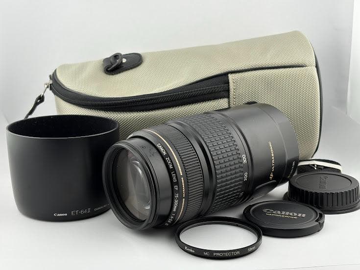 ★極上品★キヤノンCANON EF75-300mm F4-5.6 IS USM