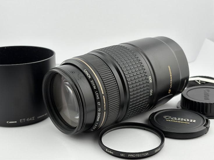 ★極上品★キヤノンCANON EF75-300mm F4-5.6 IS USM