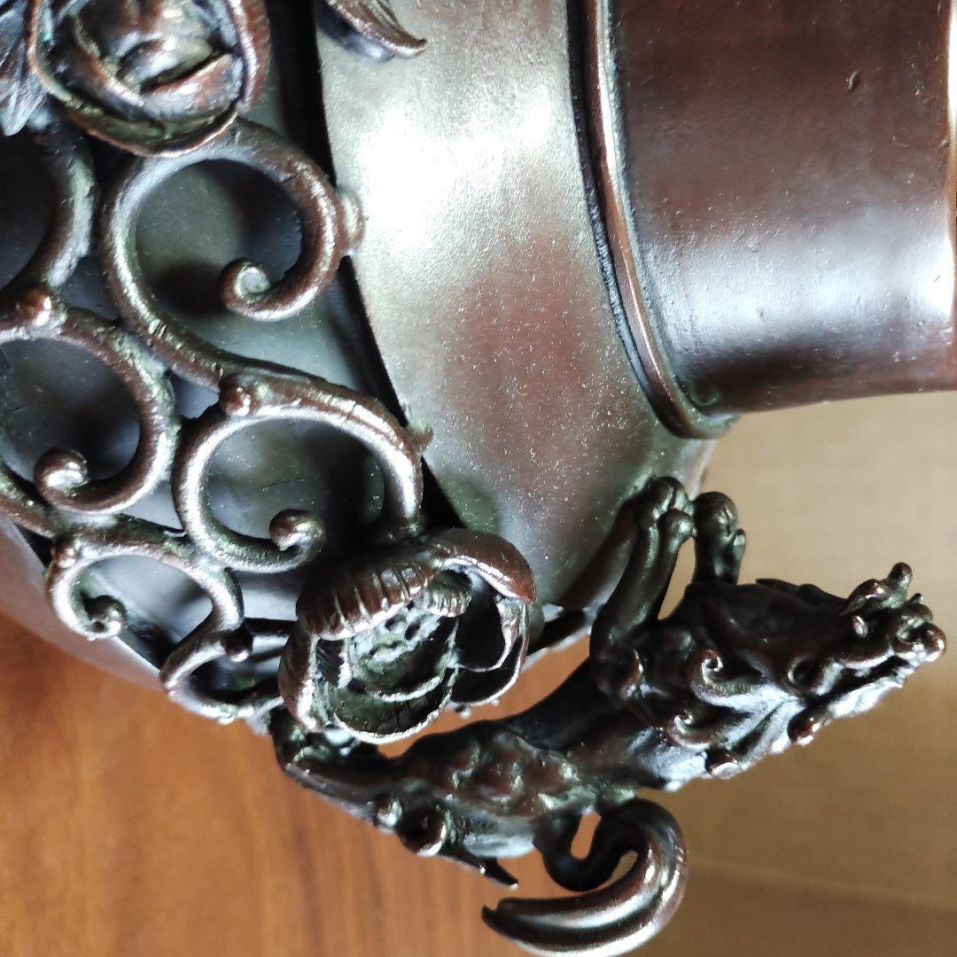 ★美品 高岡銅器・高級銅製香炉