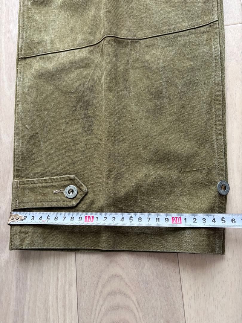激レア　M47 前期型　カーゴパンツ　比翼 メタルボタン フランス軍　マルジェラ