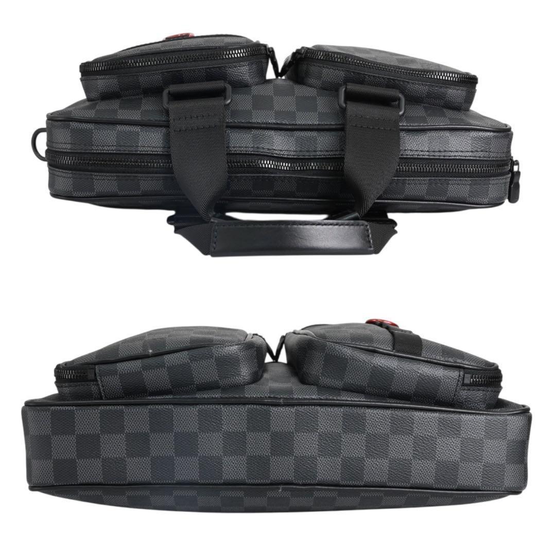 【新品同様】ルイヴィトン　ユーティリティ　ダミエ　　トートバッグ　ビジネス　黒