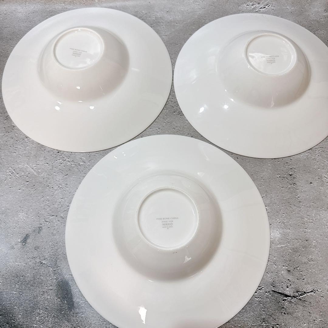 【10枚】 NIKKO ニッコー 28cm アラカルト皿 ボーンチャイナ