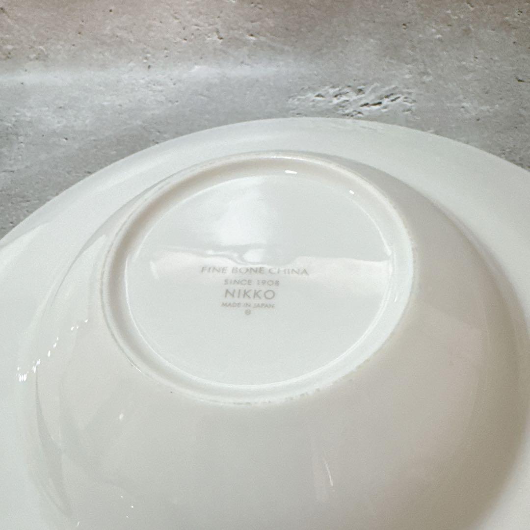 【10枚】 NIKKO ニッコー 28cm アラカルト皿 ボーンチャイナ