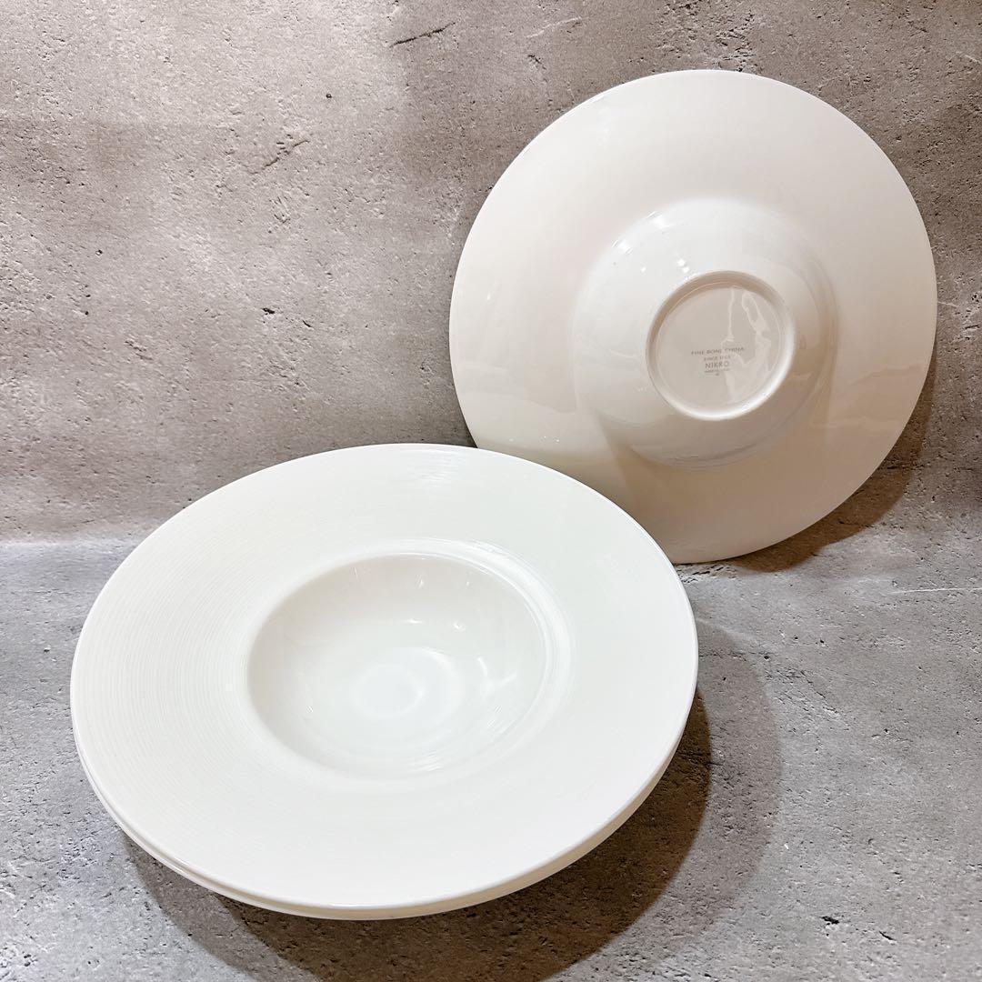 【10枚】 NIKKO ニッコー 28cm アラカルト皿 ボーンチャイナ