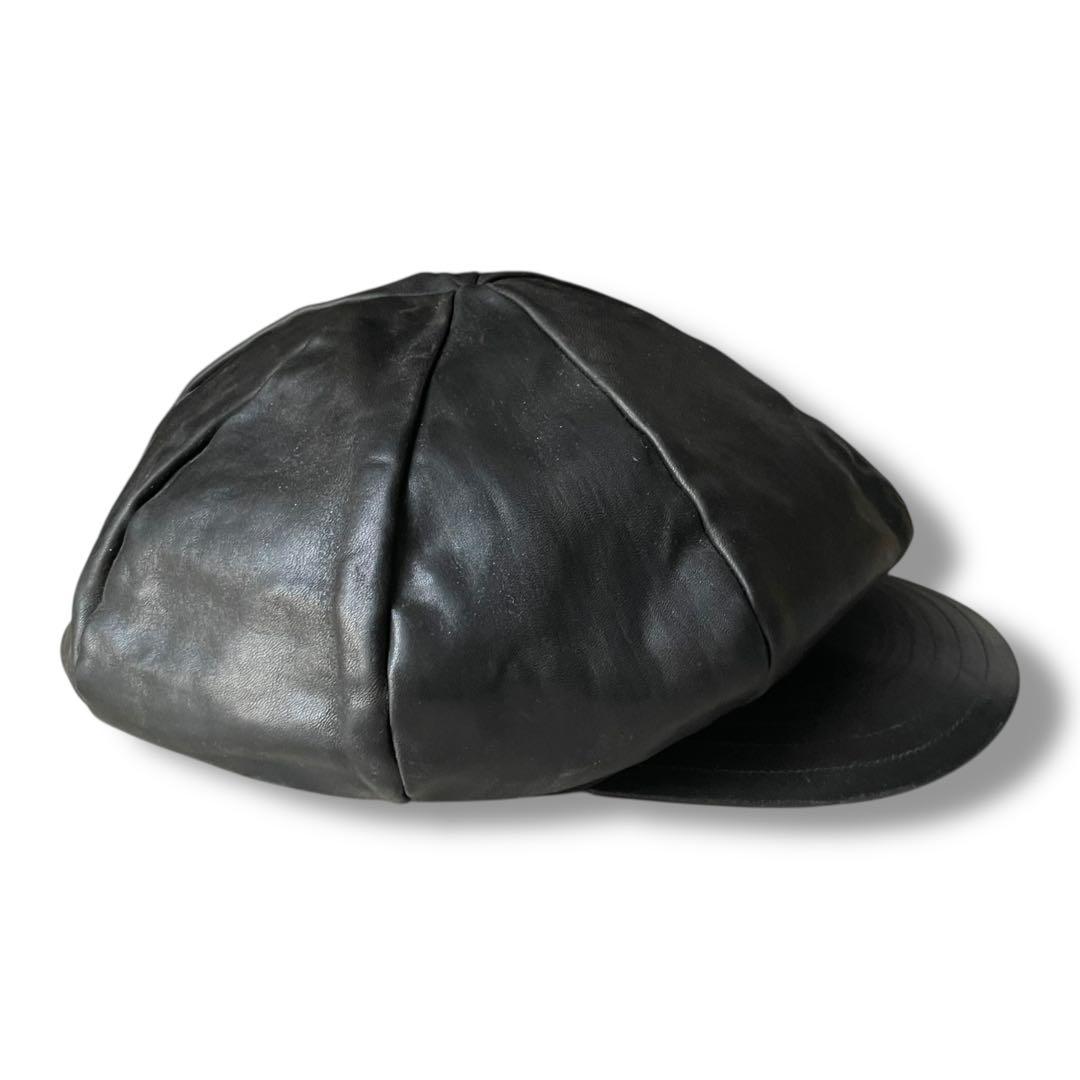 極上 ファーイースタン オイルレザー ホース キャスケット size 59cm