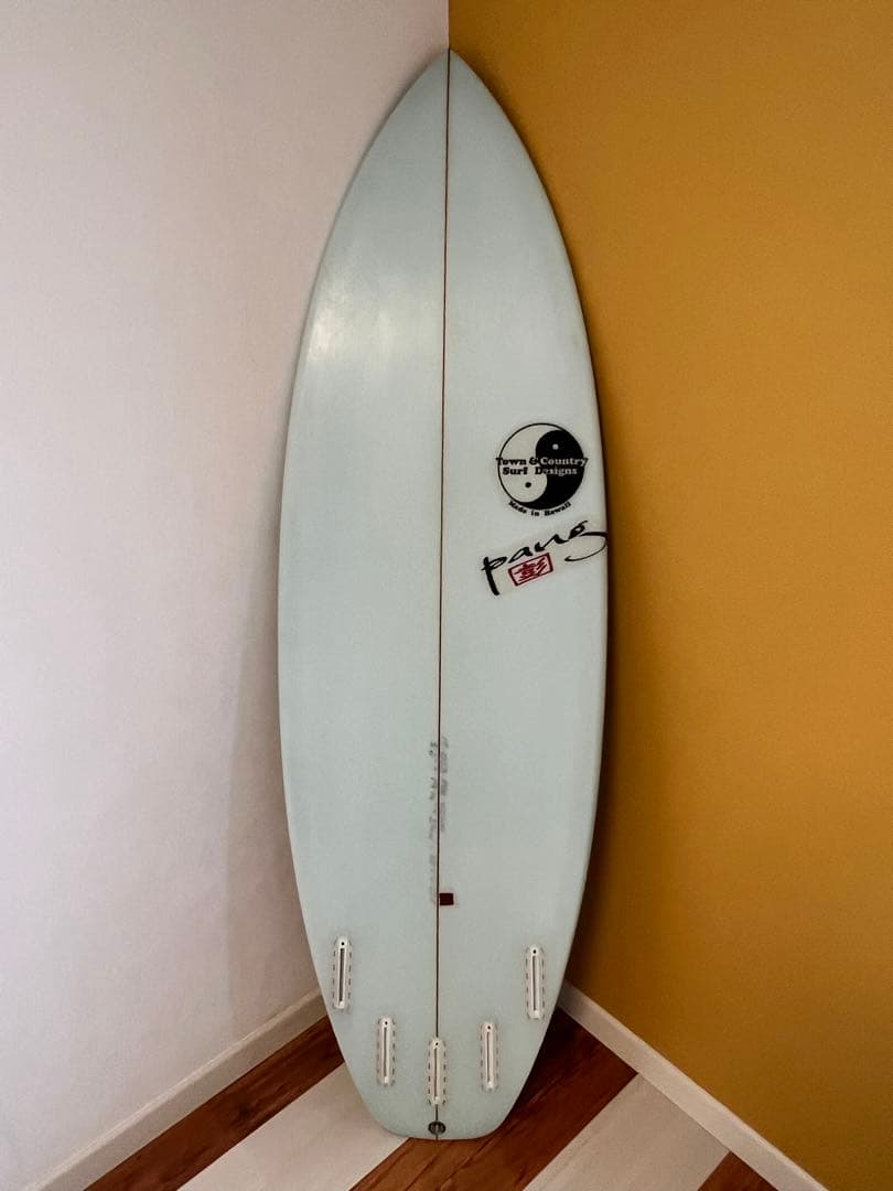 手渡し限定‼︎TOWN&COUNTRY グレンパングサーフボード　フィン付き