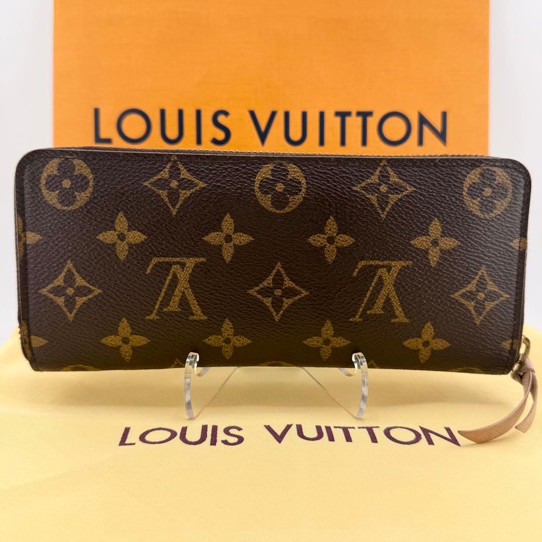 【極美品】ルイヴィトン ポルトフォイユクレマンス ローズバレリーヌ 長財布