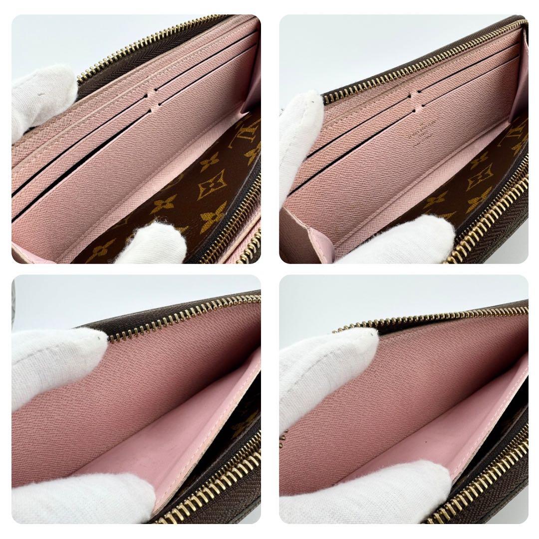 【極美品】ルイヴィトン ポルトフォイユクレマンス ローズバレリーヌ 長財布