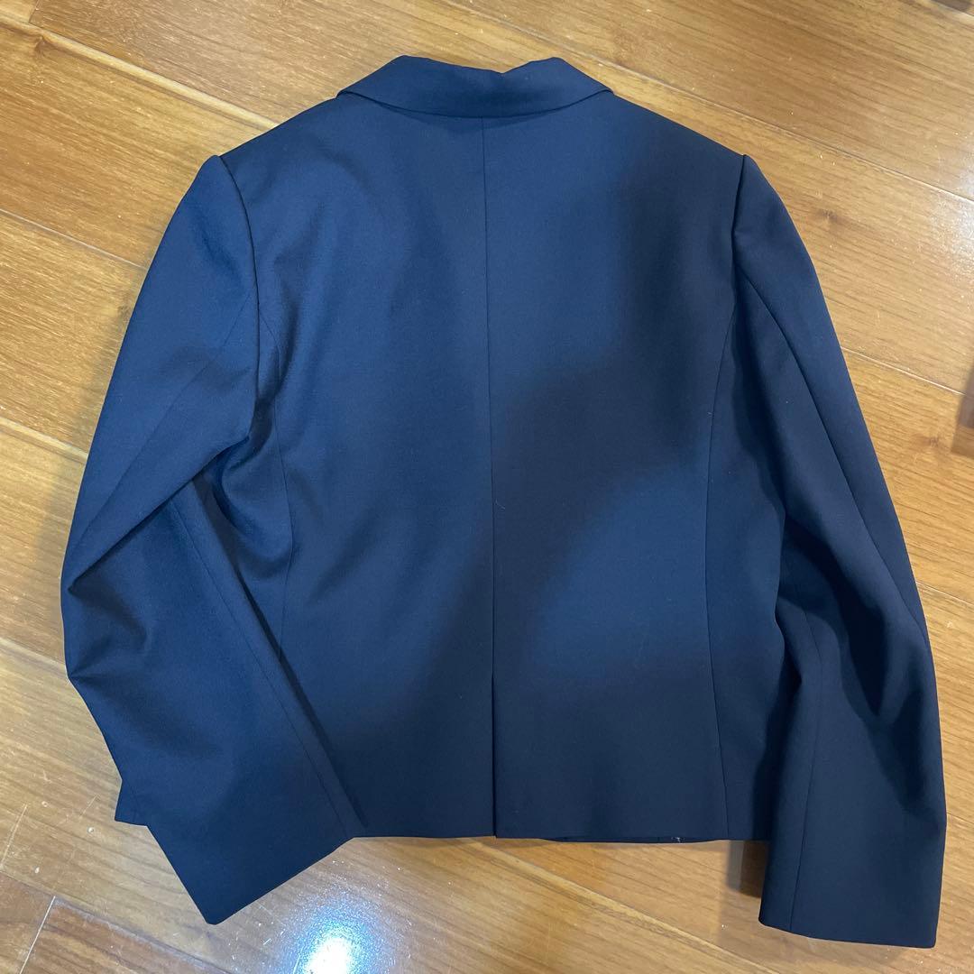 受験　面接　卒業式 CHOPIN ネイビー スーツ・ブレザーとシャツセット