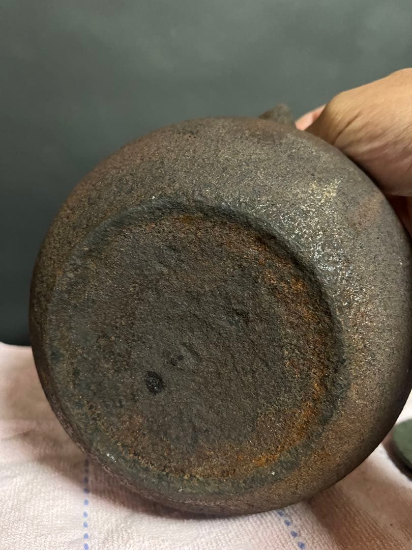 鉄瓶　古道具　古民具　茶道具　龍文堂