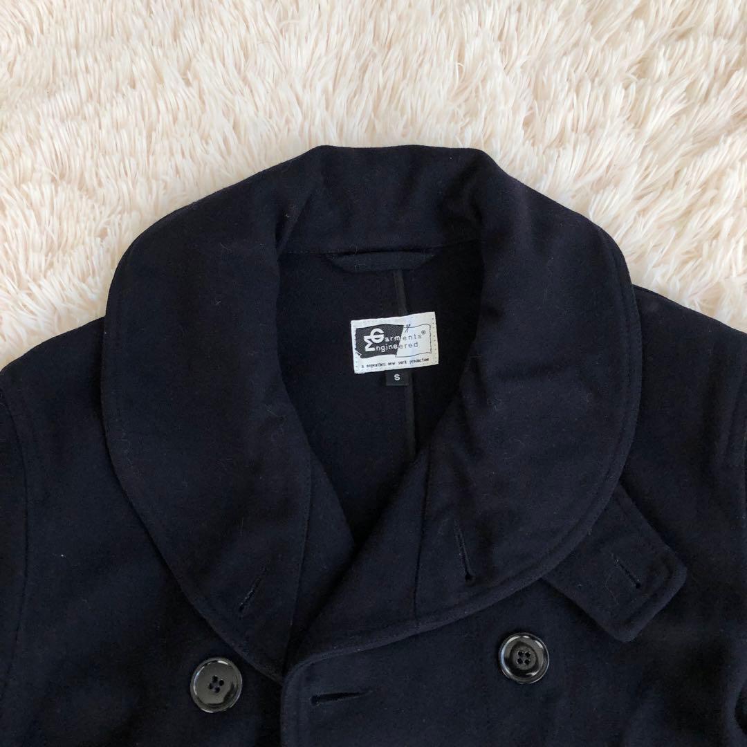 USA製エンジニ―アドガーメンツウールピーコートネイビー紺色Pコート