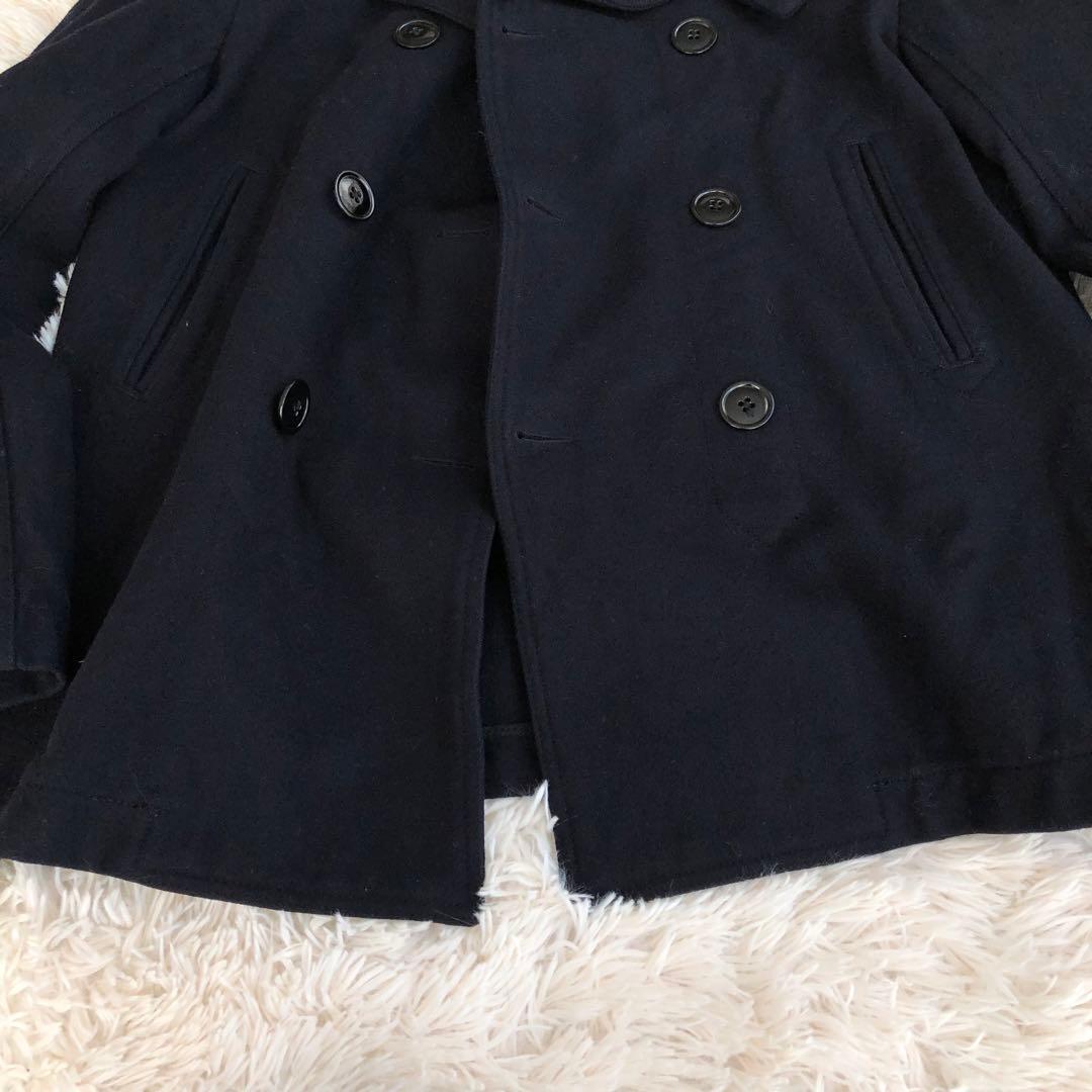 USA製エンジニ―アドガーメンツウールピーコートネイビー紺色Pコート