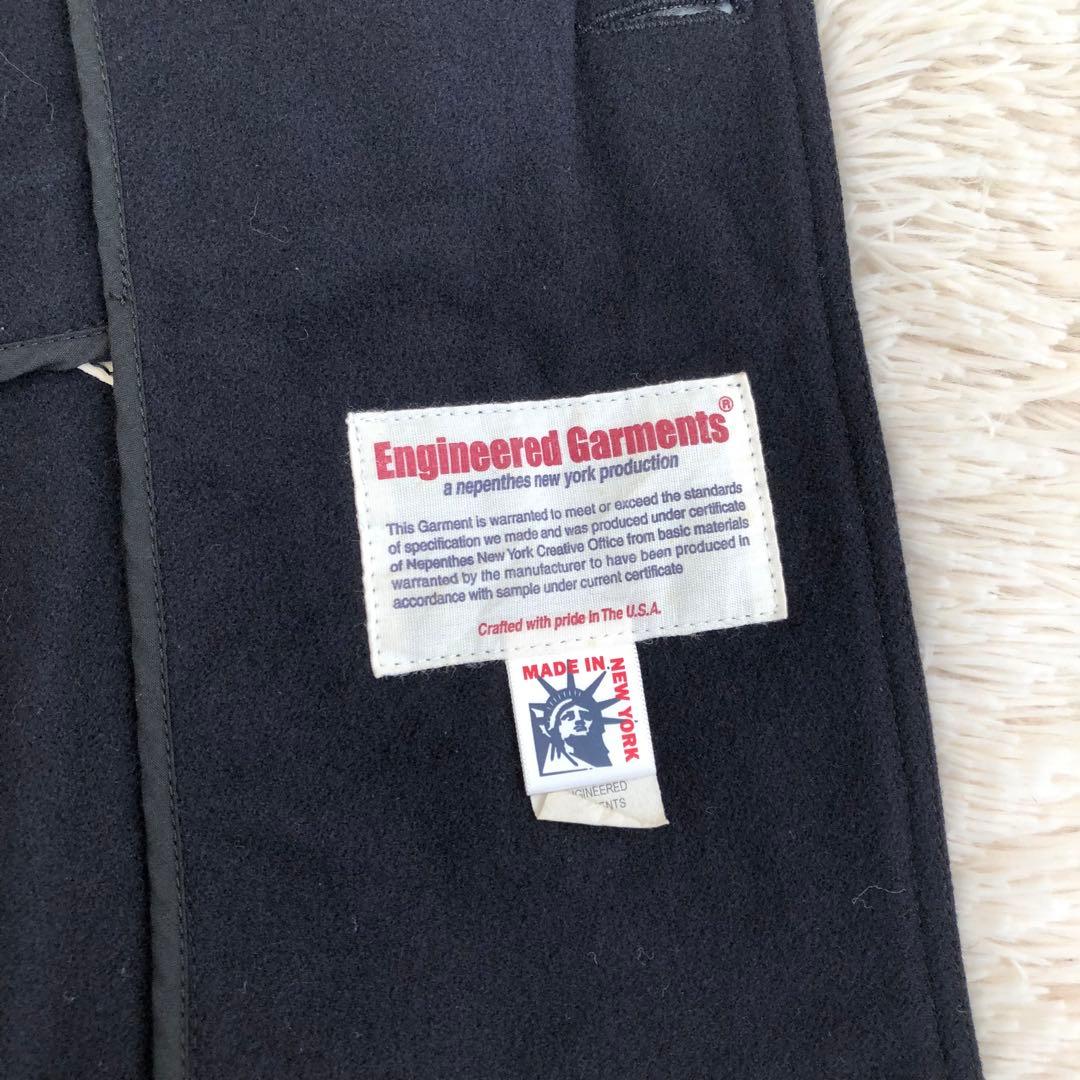 USA製エンジニ―アドガーメンツウールピーコートネイビー紺色Pコート