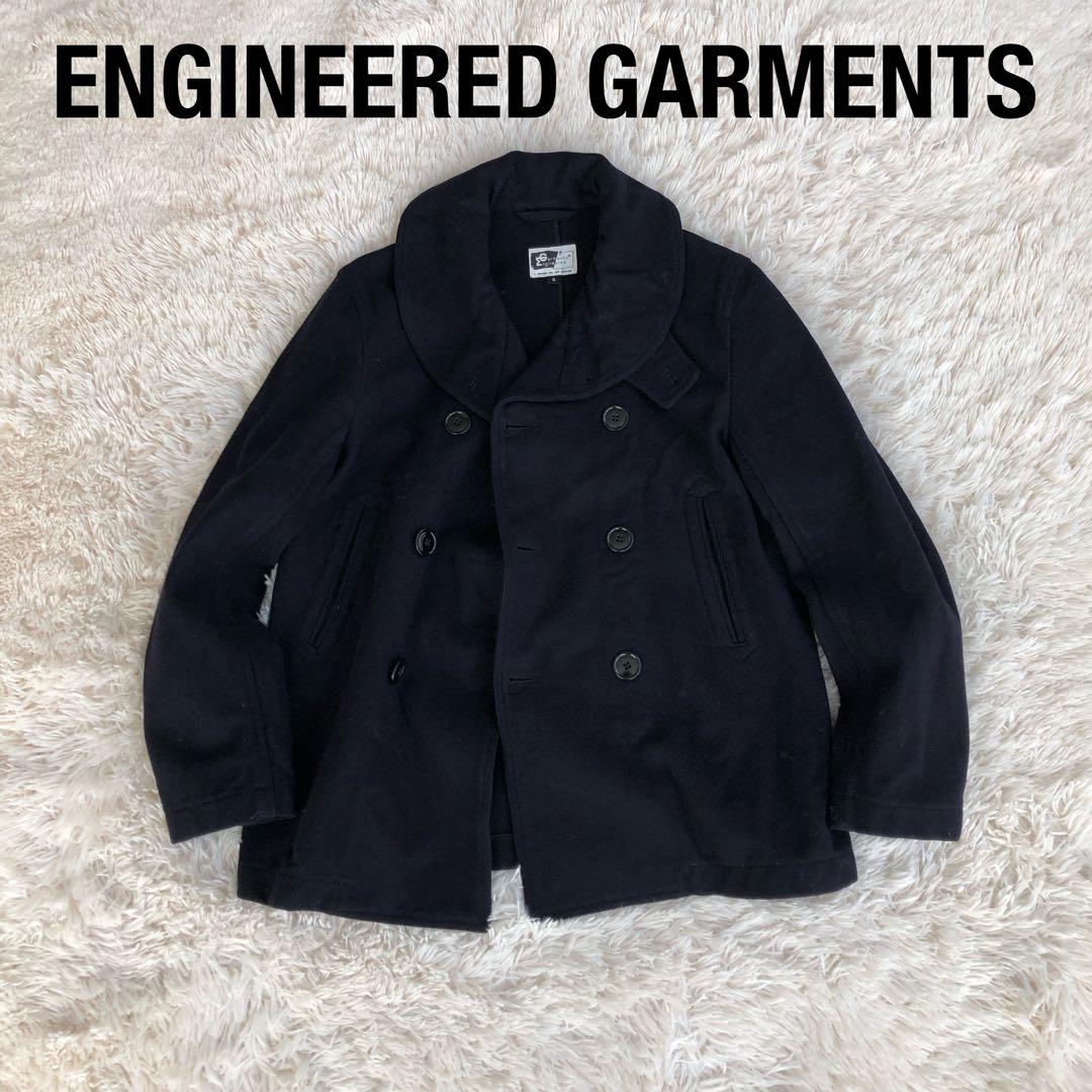 USA製エンジニ―アドガーメンツウールピーコートネイビー紺色Pコート